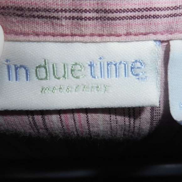 Maternity Pullover top Black and Pink In due Time - Picture 3 of 8